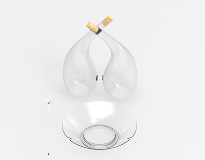 Twin Flask | 3D Design