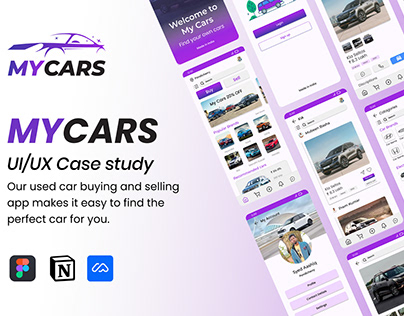 UI/UX case study - My Cars