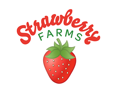 Strawberry Farms Wordmark