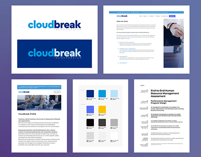 Cloudbreak Incorporated Website and Branding