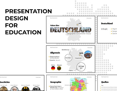 Project thumbnail - presentation design for education