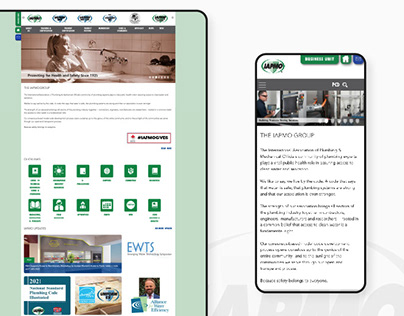 Project thumbnail - Website for IAPMO Group, UI UX Mobile App for WDC