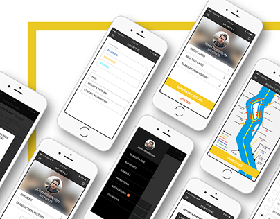 Nile Taxi iOS App Design