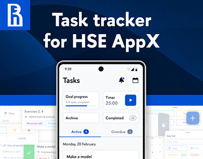 Task tracker for HSE AppX