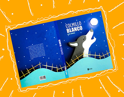 Cubierta de libro - Colmillo Blanco