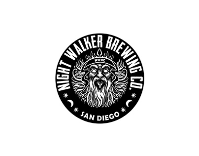 Logo design for Night Walker | Different Fonts Variants