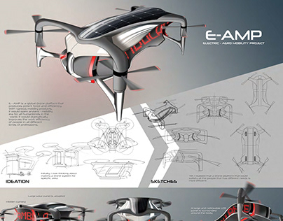 E-AMP drone design