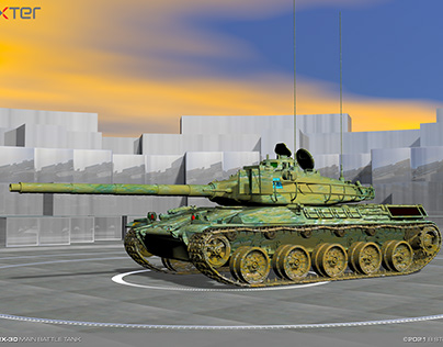 1966 AMX-30 Main Battle Tank