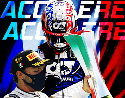 Pierre Gasly - Italian GP 2020 Poster