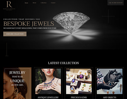 WordPress Website Design for Jewellery