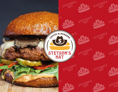 Logo for a fast food restaurant chain "Stetson's Hat"