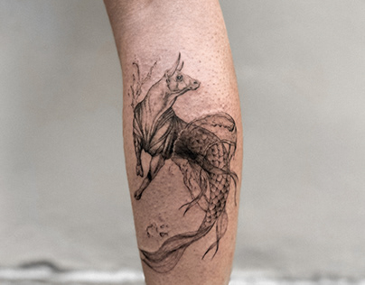 bullfish tattoo