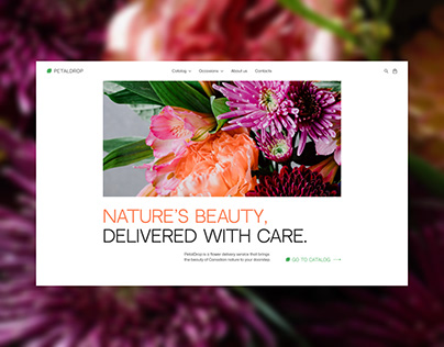 Flower Delivery Service Website