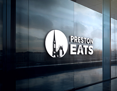 logo presentation of Preston Eats restaurant
