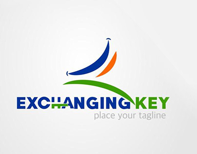 Logo Design-Exchanging Key