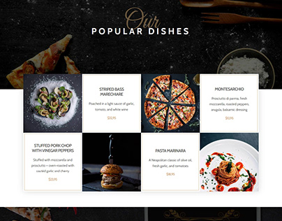Restaurant Business website design