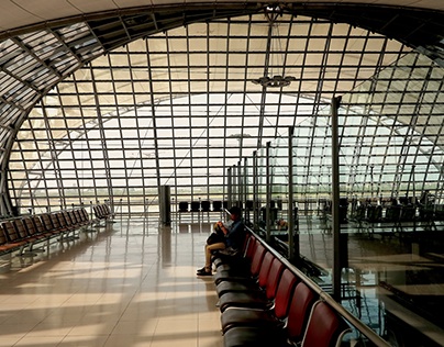 Architectural views: Bangkok International Airport