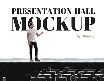 Presentation Hall Mockup