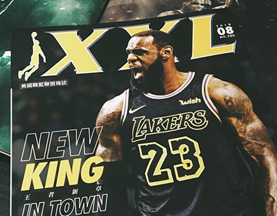 Graphics for XXL Basketball Magazine