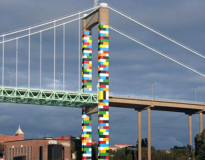 "Lego's Bridge" | Urban Art&Design