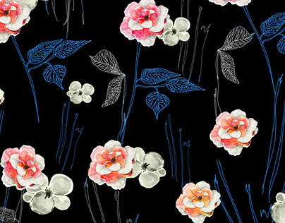 Floral Fantasy - Textile Design