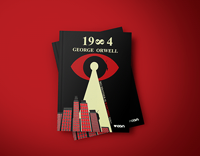 GEORGE ORWELL-1984 COVER DESIGN