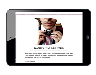 Dandyism Digital Article