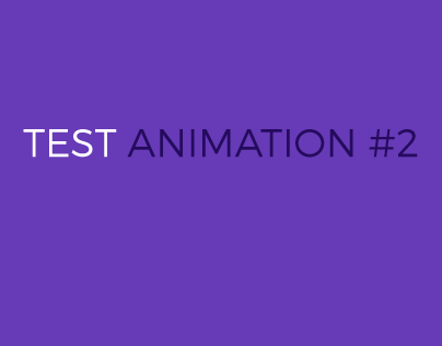 Animation Practice #2