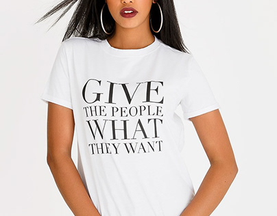 BONANG X SPREE - GIVE THE PEOPLE WHAT THEY WANT DESIGN