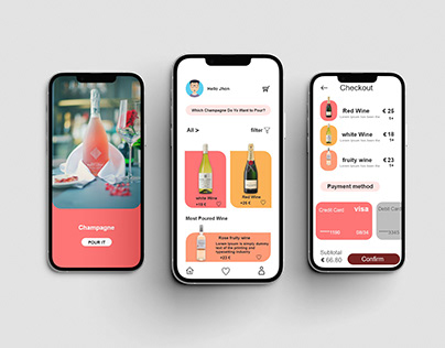 Wine App Design