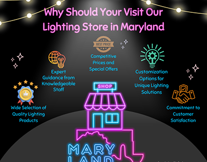 Why Should Your Visit Our Lighting Store in Maryland?