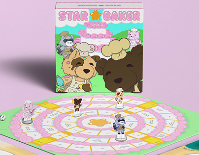 Star Baker: Board Game, Character, & Packaging Design