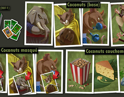Coconuts card game (remake)