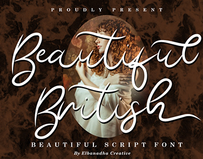 BEAUTIFUL BRISTISH || BEAUTIFUL SCRIPT FONT