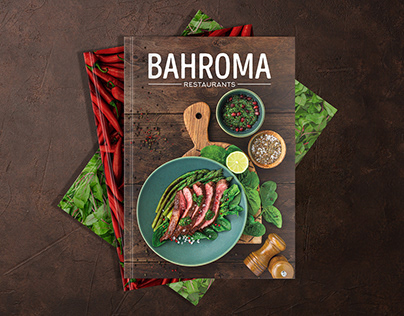 Restaurant menu | Меню для ресторана BAHROMA