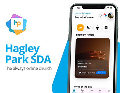 Hagley Park SDA mobile app