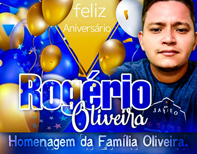 Feliz Aniversário Rogério Oliveira