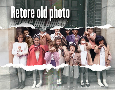 Restore Old photo and colorize