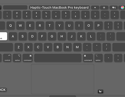 Haptic Enabled Touch-Screen for MacBook Pro Concept