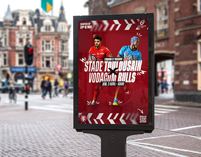 Stade Toulousain VS Bulls Poster