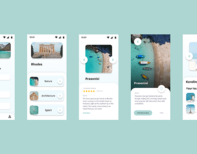 Travel App concept