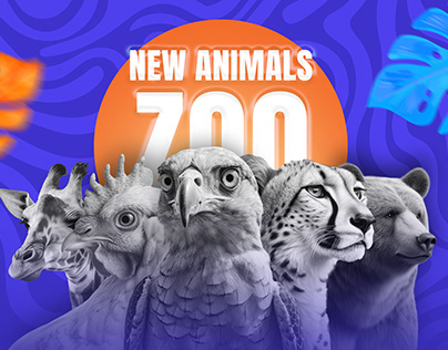 Project thumbnail - Social media design for the zoo