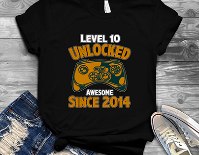 Level 10 Unlocked Awesome since 2014
