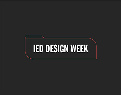 Project thumbnail - IED DESIGN WEEK 2018