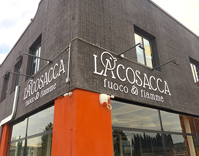 Corporate Identity "LA Cosacca", Perugia - Italy