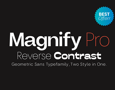 Magnify Pro "Geometric Sans"