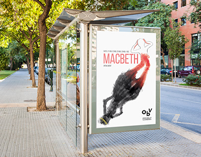 Macbeth illustration poster