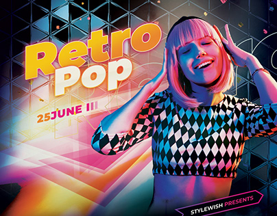 Retro Pop Flyer