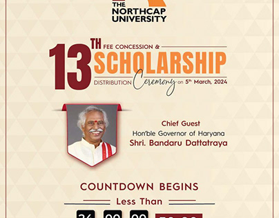NCU 13th Fee Concession and Scholarship Ceremony