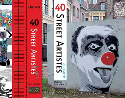 40 street artistes au carré (paru en janvier 2011)